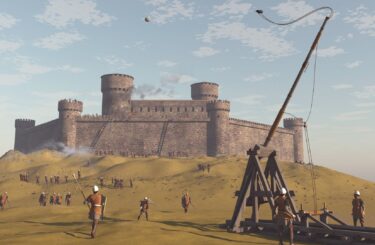 Shoutout to this particular skeleton, who researchers believe is the first confirmed case of being totally obliterated by a trebuchet