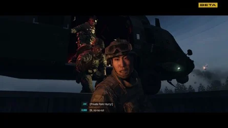 Comparison of my glitched ending (docked) vs. what it's supposed to look like (Gavin's handheld)
