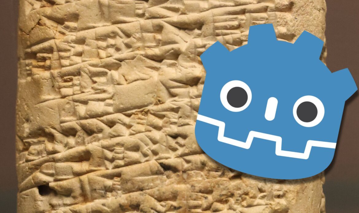 Godot natively supports coding in Sumero-Akkadian Cuneiform, if you needed another reason to switch game engines