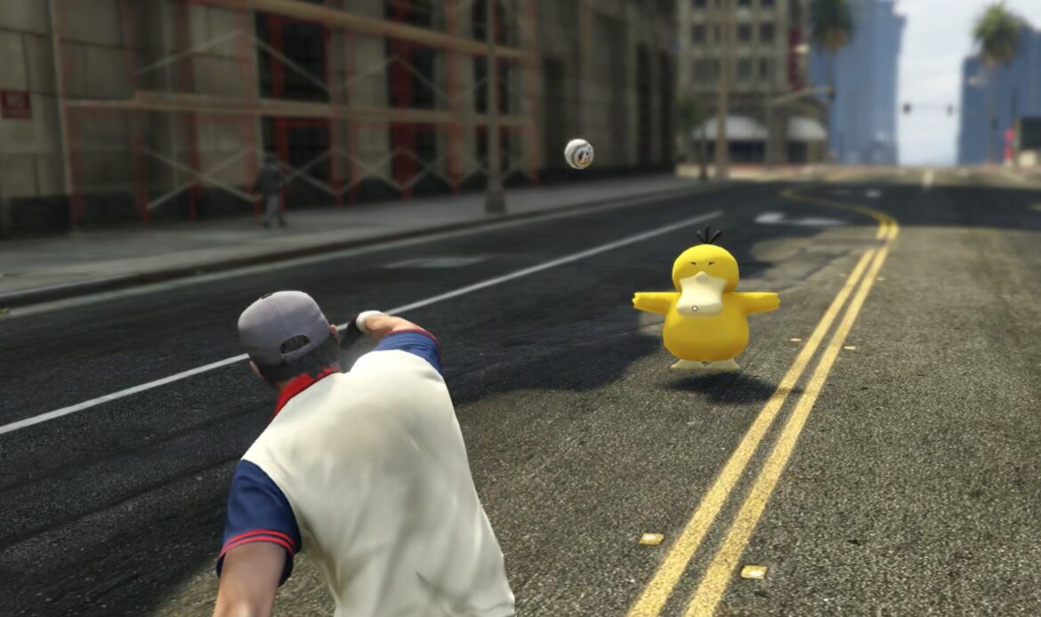 Don’t tell Nintendo, but I turned GTA 5 into Pokémon Go using a mod