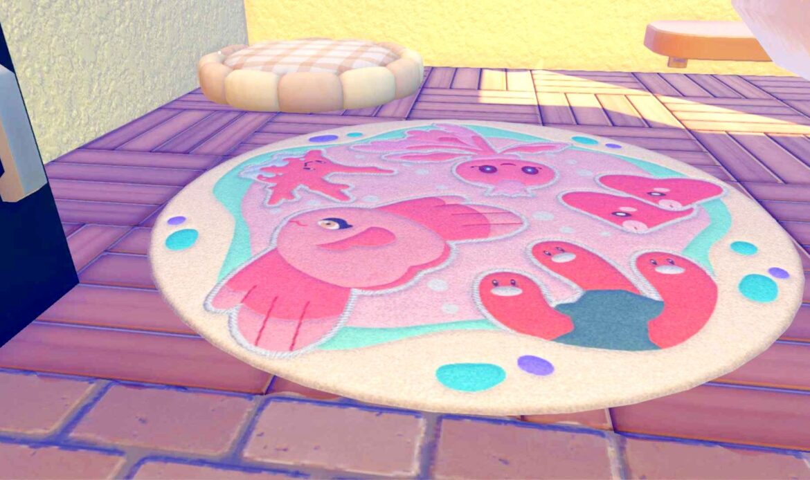 How to get the Pokopia Ocean Pals rug
