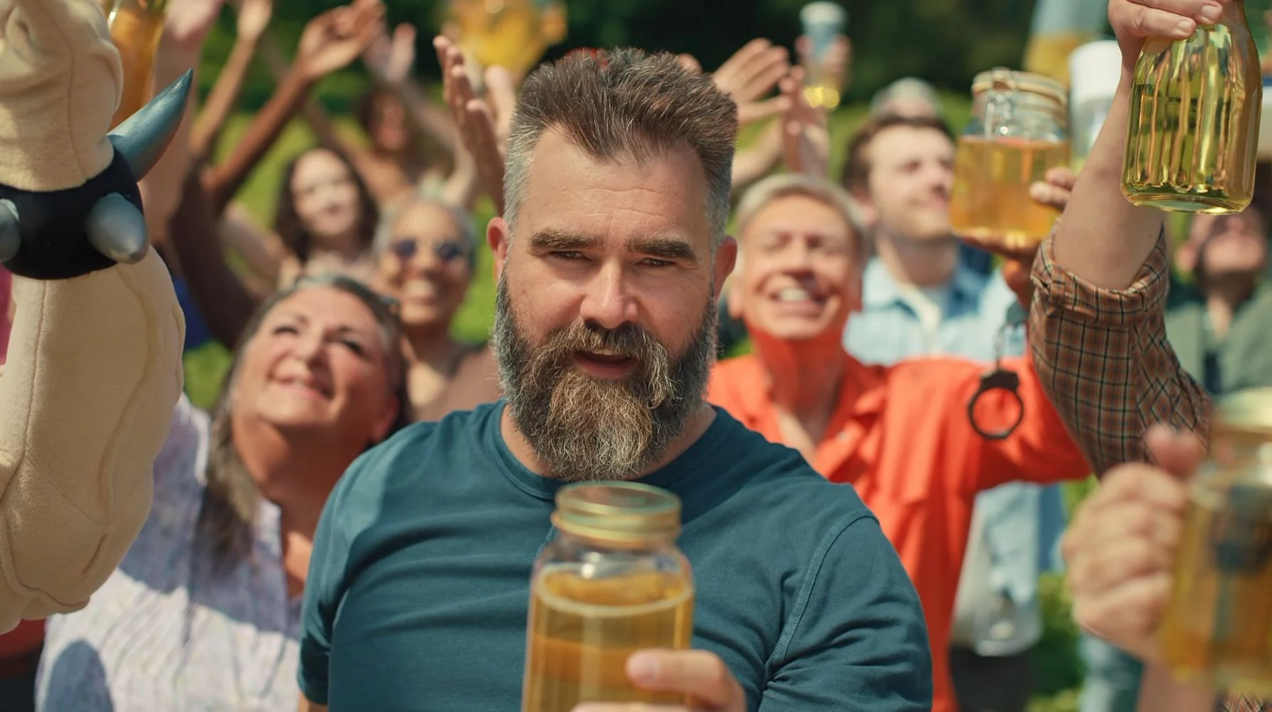 Jason Kelce Ad Asks Us To Send Piss To Our Local AI Data Center
