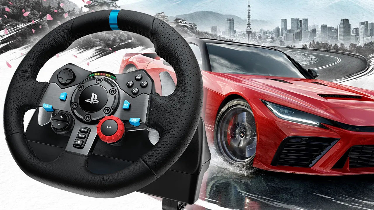 Save 58% Off a Like New Logitech G29 Racing Wheel and Pedal Set for Gran Turismo, Forza Horizon 6, and More