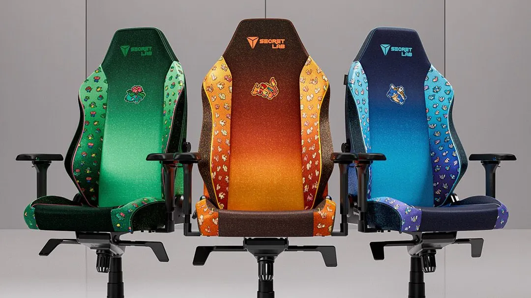 Secretlab Launches Pokémon-Themed Gaming Chair Covers