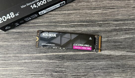 Kioxia Exceria Pro G2 NVMe SSD review