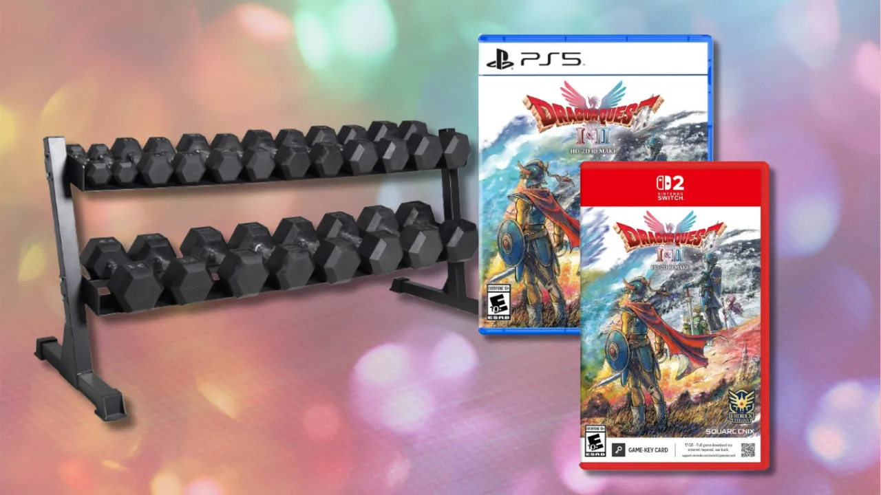 Today’s Best Deals: Dragon Quest I & II HD-2D Remake, CAP Dumbbells, and LEGO Mario Kart
