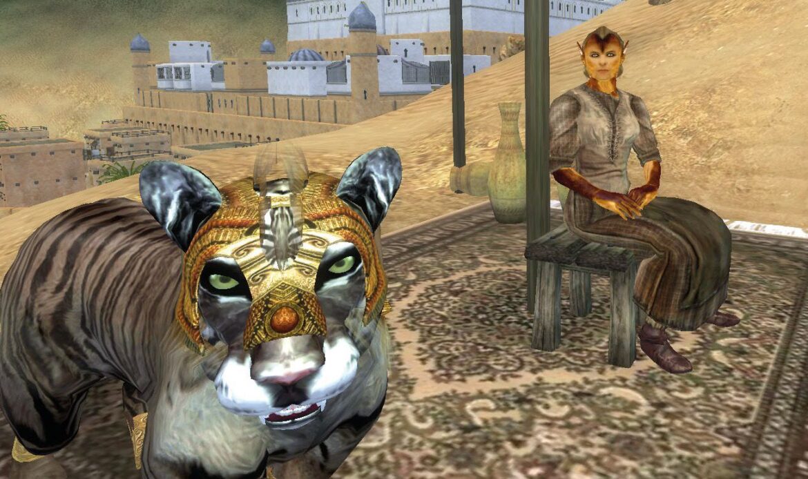 Modding the Khajiit lands into Oblivion is still the cat’s meow
