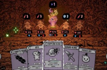Shroom and Gloom is a double deck-builder with some impeccable artwork