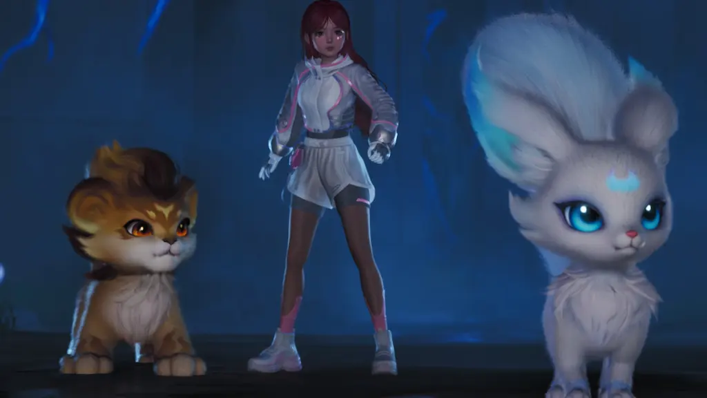 Preparing to battle standing next to helion and lunara in aniimo