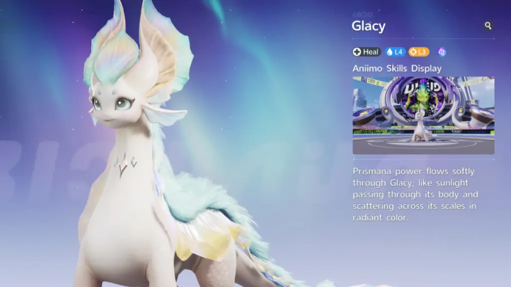 Glacy in Aniimo