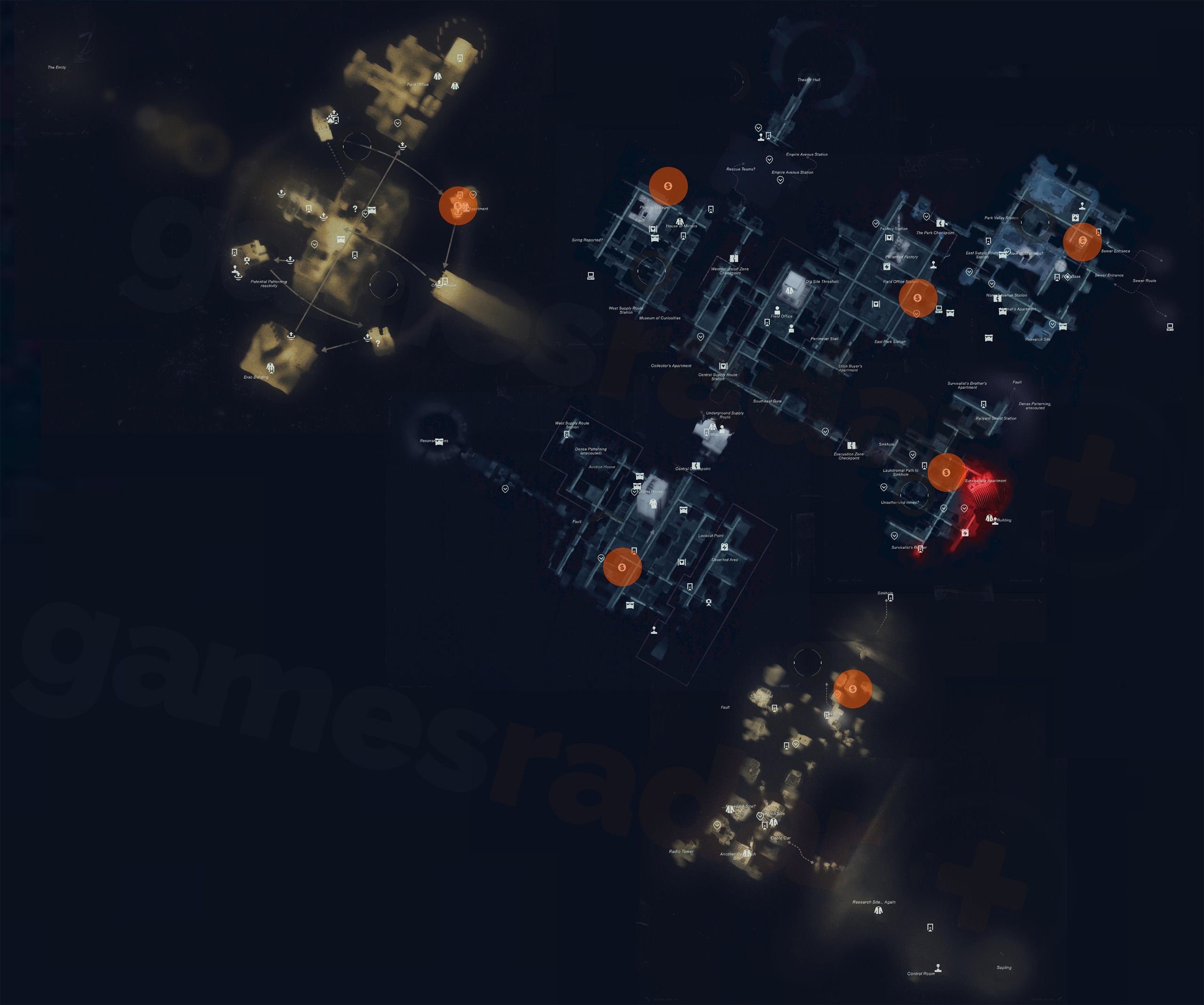 Vendor locations in Control Resonant