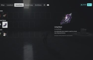 How to get Living Shards in Control Resonant