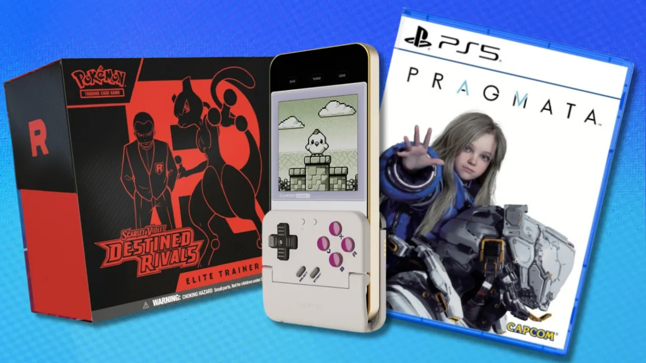 Today’s Top Deals: Pokémon Destined Rivals ETB, Pragmata for PS5, a GameSir Pocket Taco Mobile Controller
