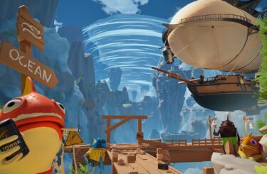 Take to the skies and shoot your mates in the face with a shotgun in Fish & Ships